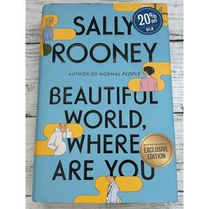 Beautiful World, Where Are You by Sally Rooney Hardcover Book